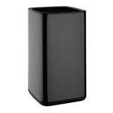 HX259 - Bolero Square Waste Bin Titanium Black 7Ltr