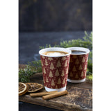 HX282 Fiesta Recyclable Hot Cup Double Wall Festive 12oz (Pack of 500)