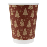 HX282 Fiesta Recyclable Hot Cup Double Wall Festive 12oz (Pack of 500)