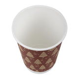 HX282 Fiesta Recyclable Hot Cup Double Wall Festive 12oz (Pack of 500)