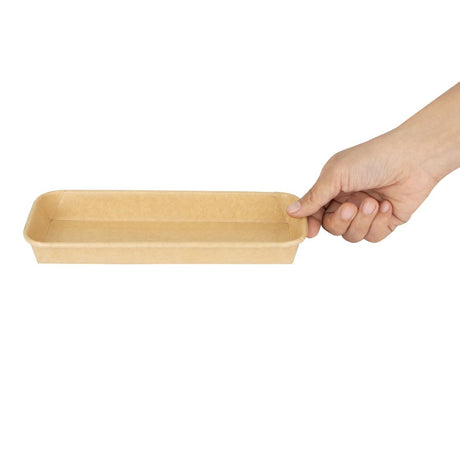 HX287 - Fiesta Recyclable No. 2 Sushi Tray Bases 220x90mm (Pack of 300)