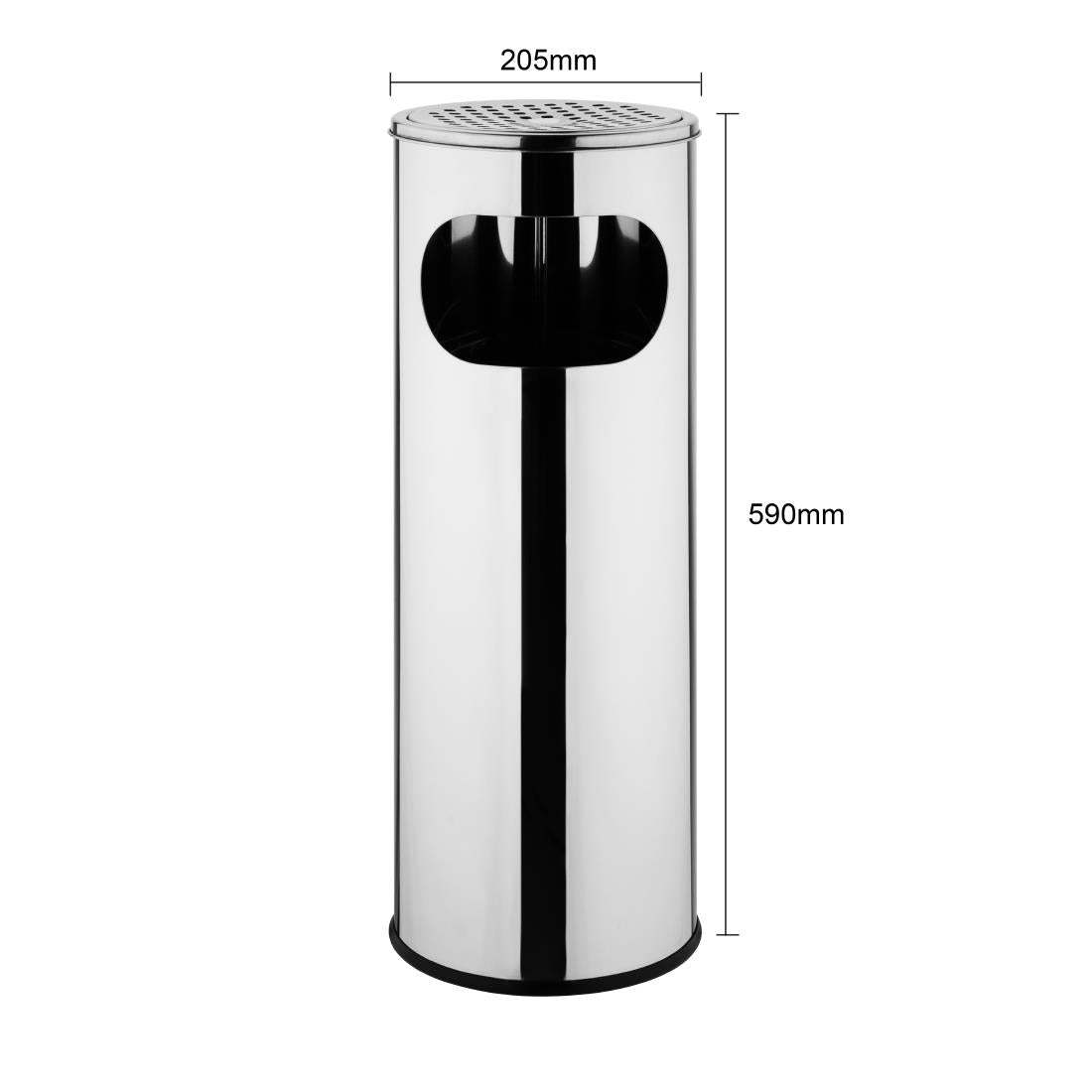 HX296 - Bolero Cigarette Bin 12Ltr