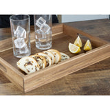 HX396 - Olympia 3 Section Cutlery Tray Acacia Wood