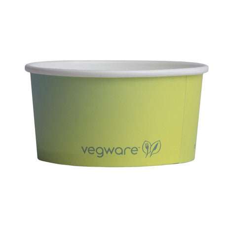 HX484 Vegware Double Scoop Ice Cream Pot Tutti Frutti 6oz (Pack of 1000)