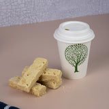 HX489 Vegware Green Tree White Hot Cups 8oz 79-Series (Pack of 1000)