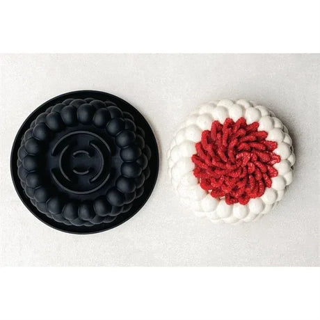 HX518 Pavoni Silicone Nuage Mould By Cedric Grolet 180x65mm