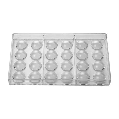 HX542 Pavoni 30x15mm Hemisphere Mould 275x175mm