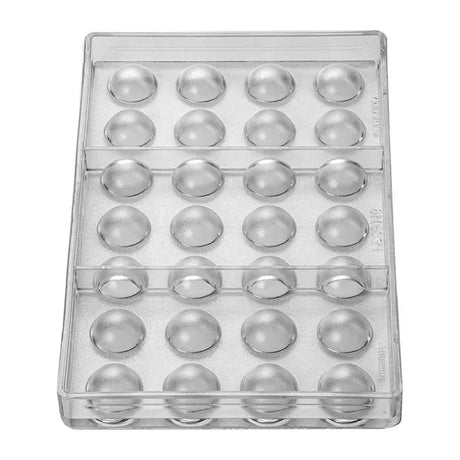 HX543 Pavoni 25x12mm Hemisphere Mould 275x175mm