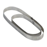 HX562 Pavoni Oval Stainless Steel Mould 290x90x35mm - JD Catering Equipments Ltd