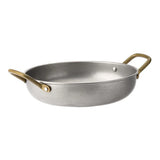 HX604 Utopia Vintage Brass Handled Dishes 195mm (Pack of 6) - JD Catering Equipments Ltd