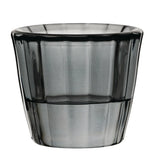 HX652 Utopia Ribbed Grey Nightlight Holders (Pack of 12) - JD Catering Equipments Ltd