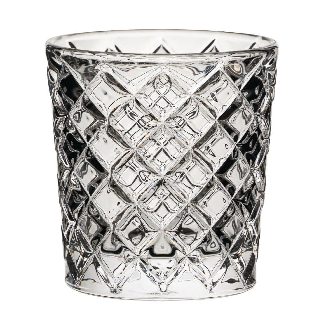 HX654 Utopia Criss Cross Clear Nightlight Holders (Pack of 12)