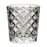 HX654 Utopia Criss Cross Clear Nightlight Holders (Pack of 12) - JD Catering Equipments Ltd