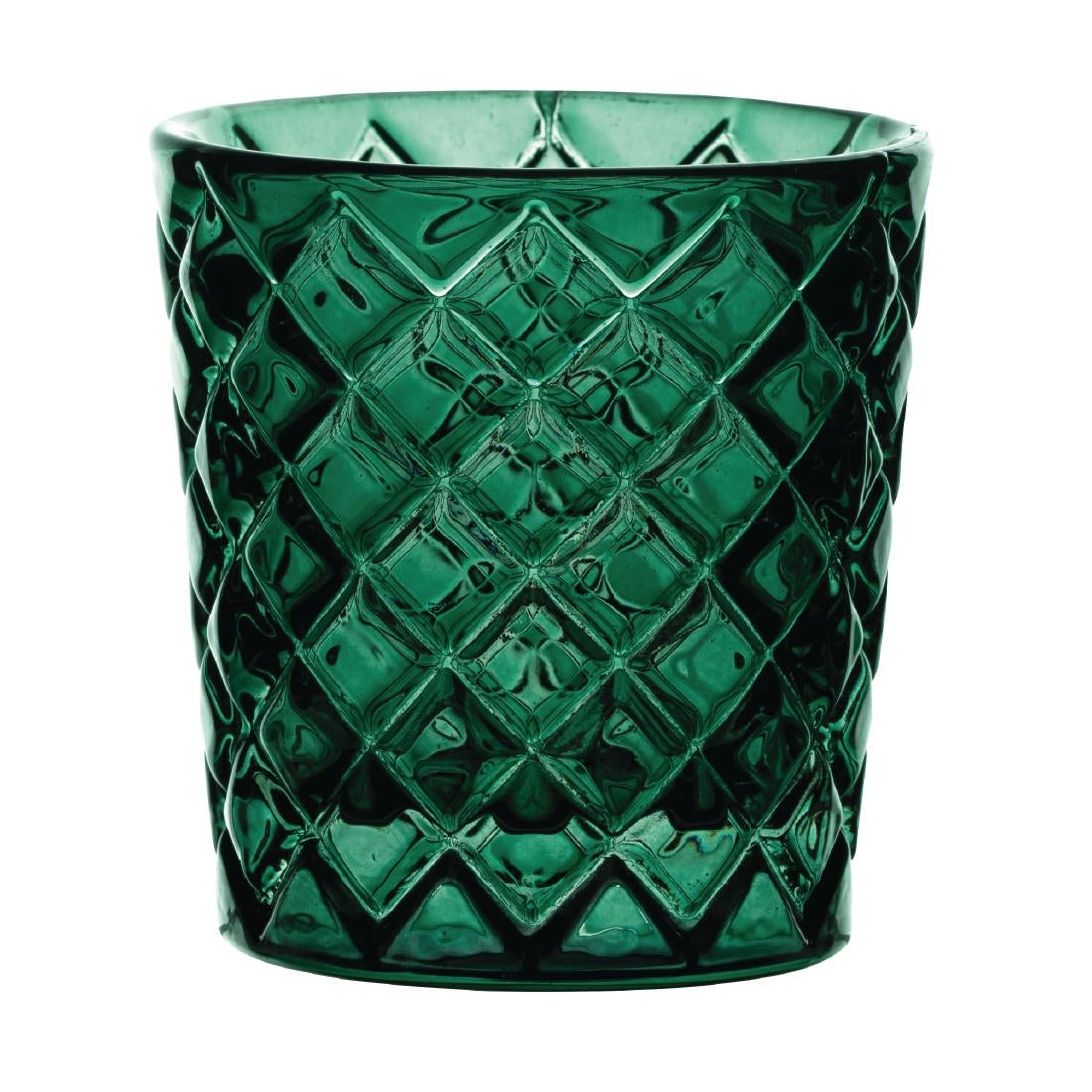 HX656 Utopia Criss Cross Green Nightlight Holders (Pack of 12)