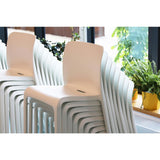 HX760 Origin POP Chair Traffic White 480x500x790mm (Pack of 2)