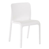 HX760 Origin POP Chair Traffic White 480x500x790mm (Pack of 2)