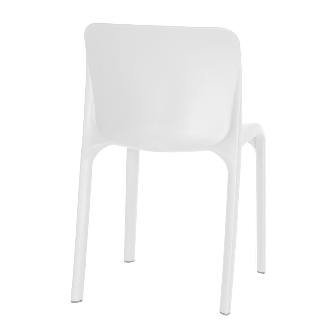 HX760 Origin POP Chair Traffic White 480x500x790mm (Pack of 2)