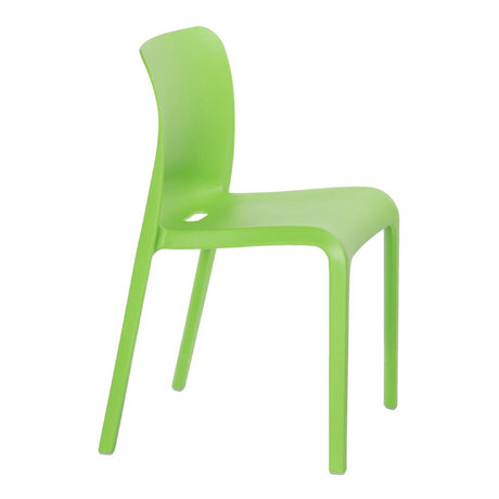 HX762 Origin POP Chair Bright Green 480x500x790mm (Pack of 2)