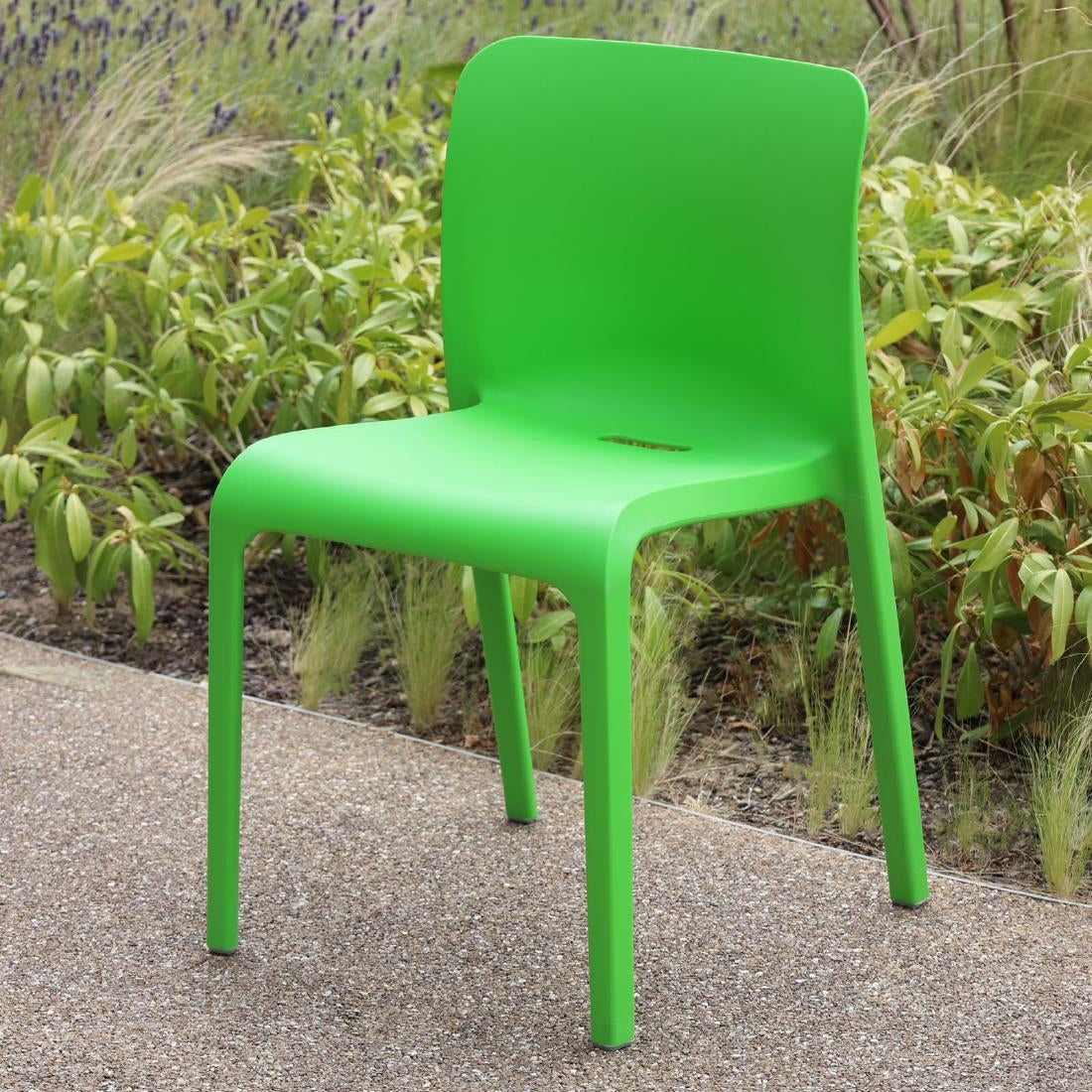 HX762 Origin POP Chair Bright Green 480x500x790mm (Pack of 2)