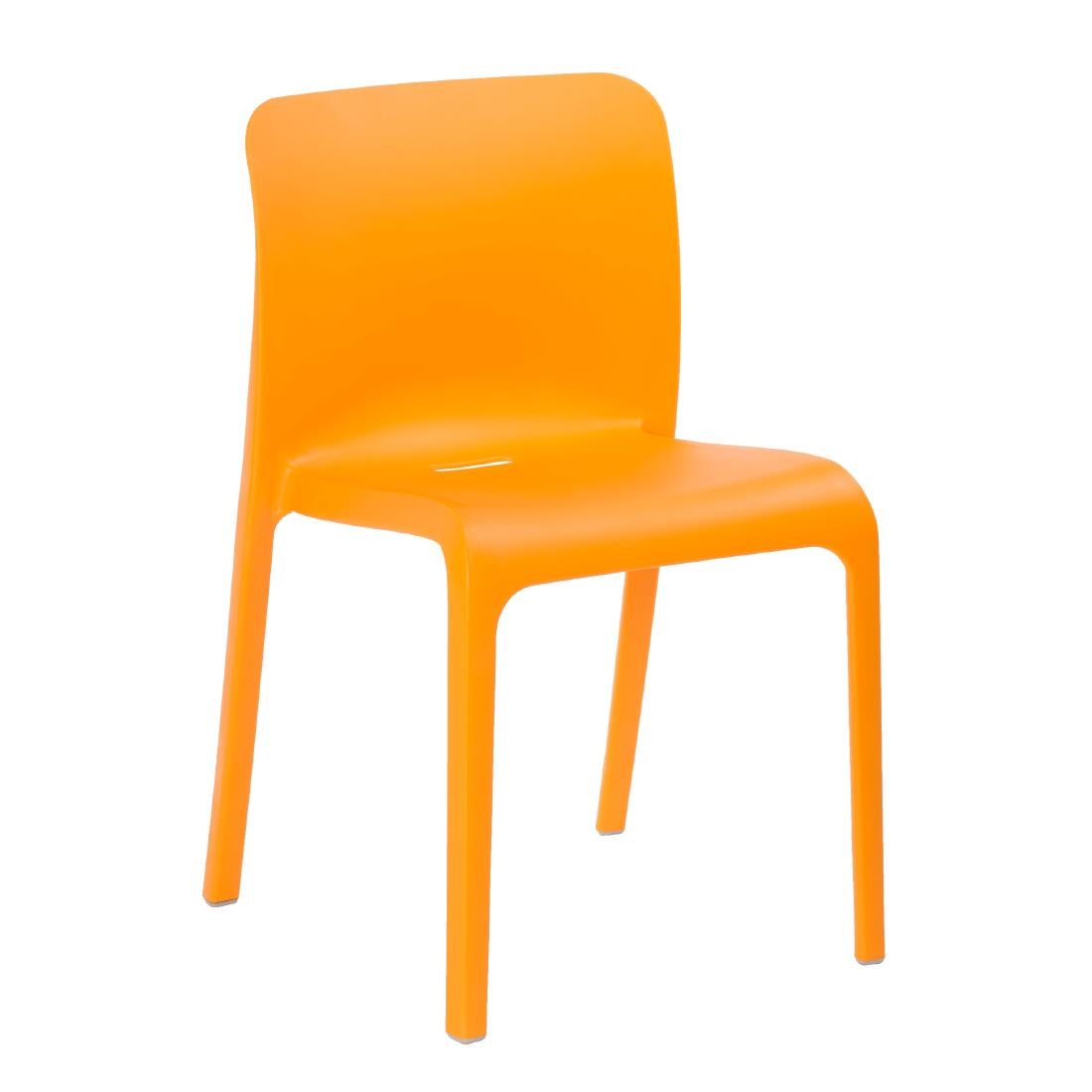 HX763 Origin POP Chair Deep Orange  480x500x790mm (Pack of 2)