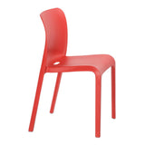 HX764 Origin POP Chair Pure Red 480x500x790mm (Pack of 2)