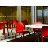 HX764 Origin POP Chair Pure Red 480x500x790mm (Pack of 2)