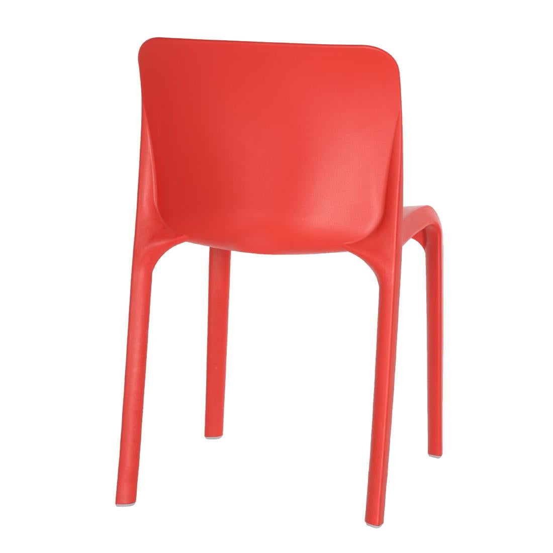 HX764 Origin POP Chair Pure Red 480x500x790mm (Pack of 2)