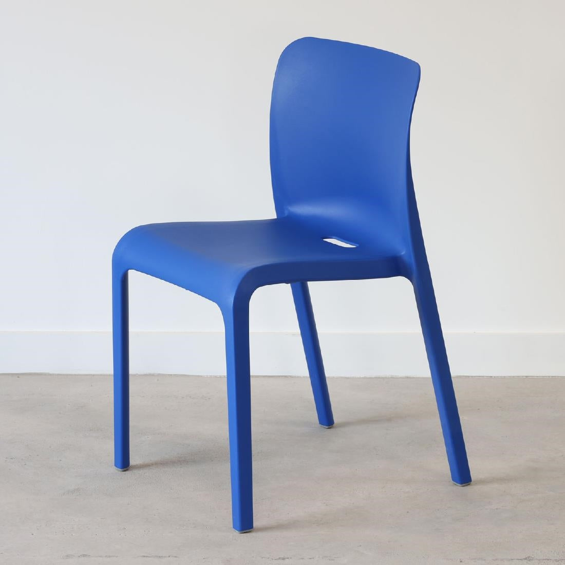 HX765 Origin POP Chair Marine Blue 480x500x790mm (Pack of 2)