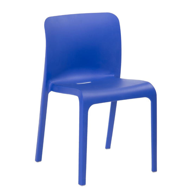 HX765 Origin POP Chair Marine Blue 480x500x790mm (Pack of 2)