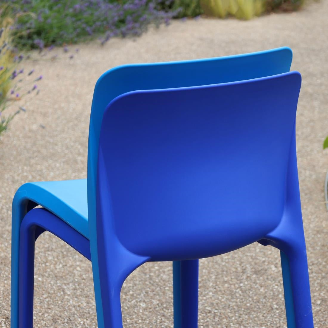 HX765 Origin POP Chair Marine Blue 480x500x790mm (Pack of 2)