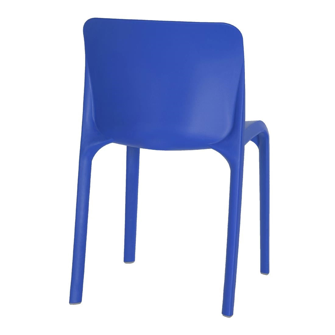 HX765 Origin POP Chair Marine Blue 480x500x790mm (Pack of 2)