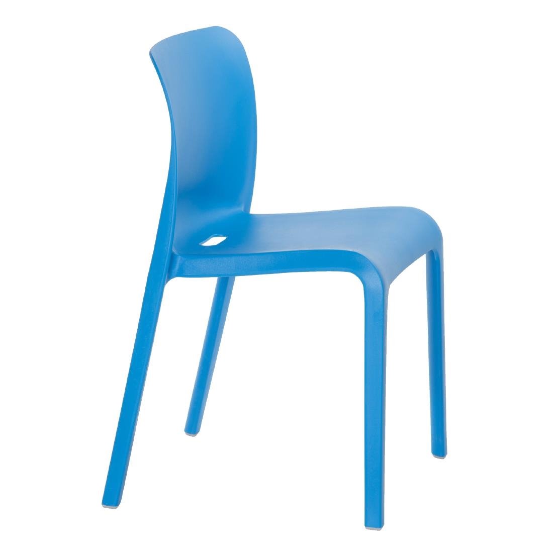 HX766 Origin POP Chair Sky Blue 480x500x790mm (Pack of 2)