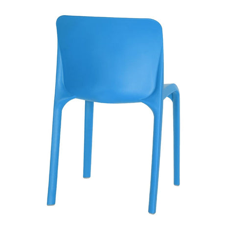 HX766 Origin POP Chair Sky Blue 480x500x790mm (Pack of 2)