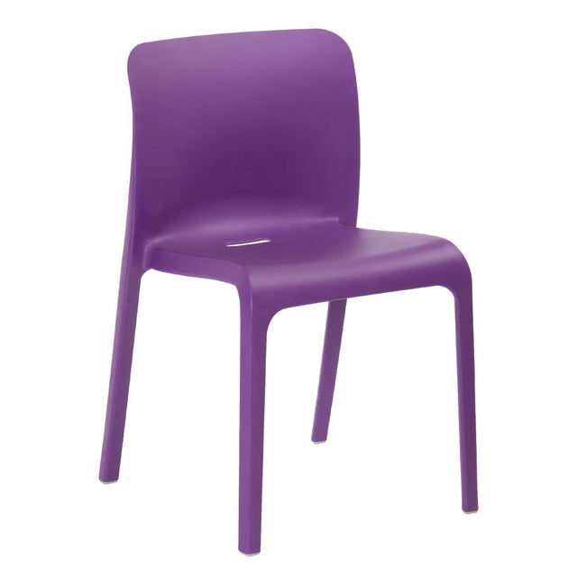 HX768 Origin POP Chair Blue Lilac 480x500x790mm (Pack of 2)