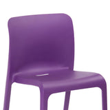 HX768 Origin POP Chair Blue Lilac 480x500x790mm (Pack of 2)