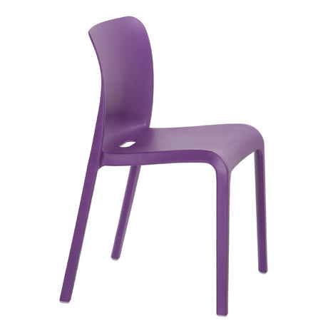 HX768 Origin POP Chair Blue Lilac 480x500x790mm (Pack of 2)