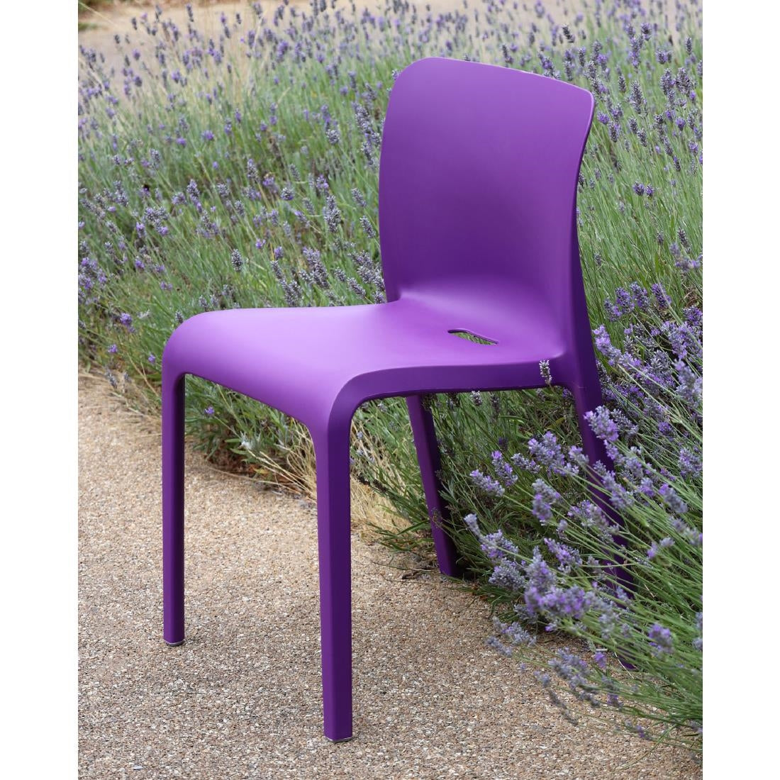 HX768 Origin POP Chair Blue Lilac 480x500x790mm (Pack of 2)