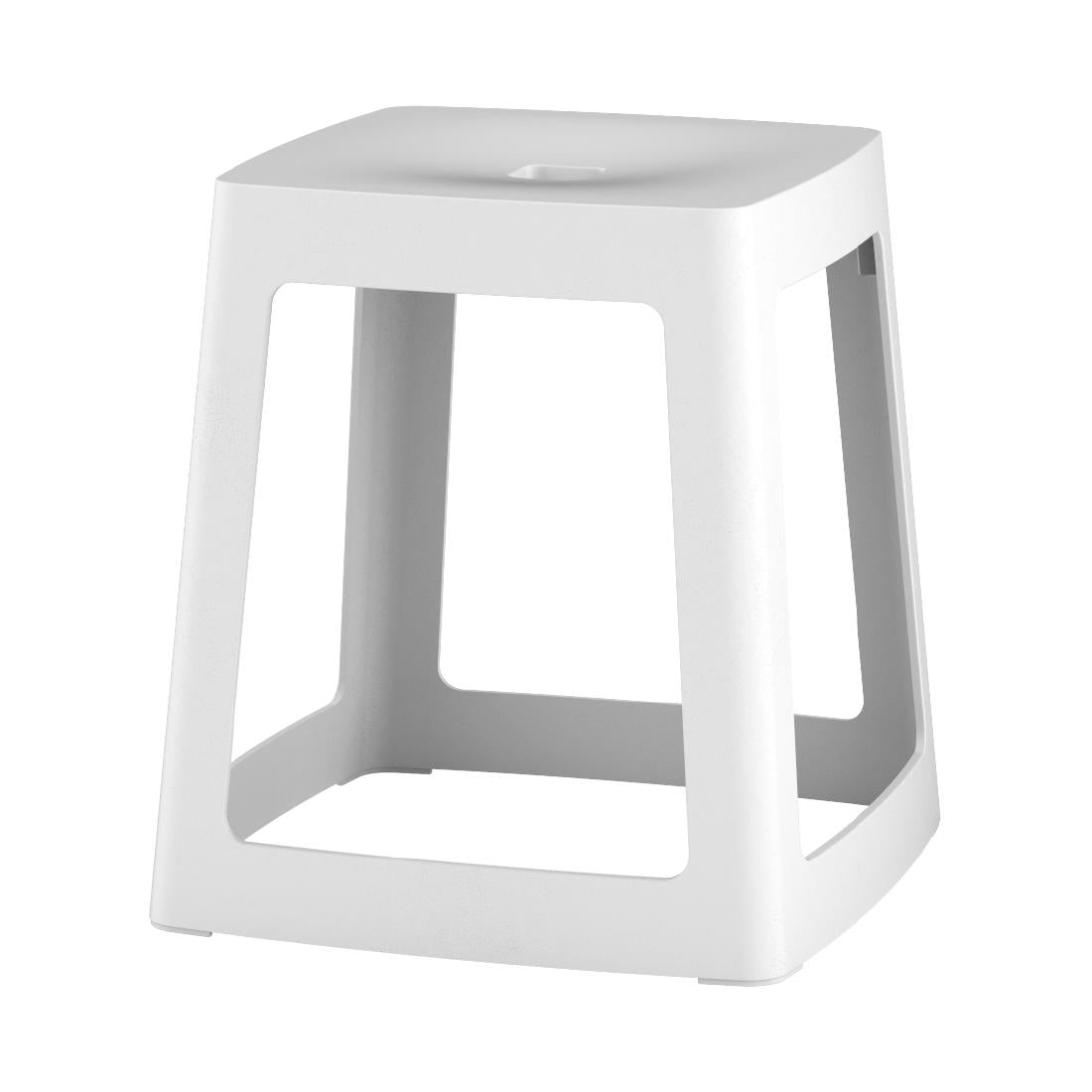 HX770 Origin Base Stool Traffic White 400x400x440mm (Pack of 2)