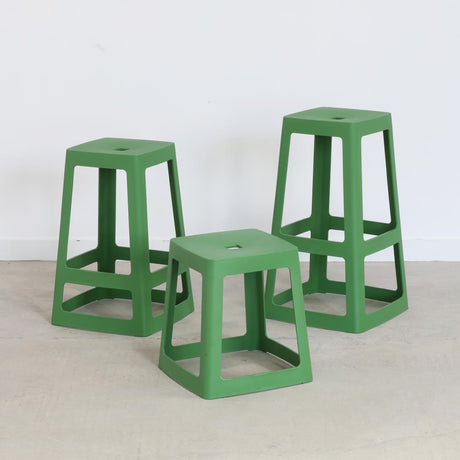 HX771 Origin Base Stool May Green 400x400x440mm (Pack of 2)