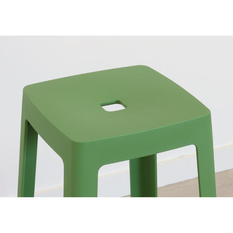 HX771 Origin Base Stool May Green 400x400x440mm (Pack of 2)