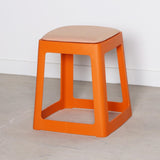 HX772 Origin Base Stool Signal Orange 400x400x440mm (Pack of 2)