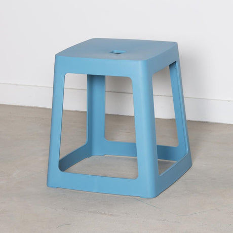 HX773 Origin Base Stool Pastel Blue 400x400x440mm (Pack of 2)