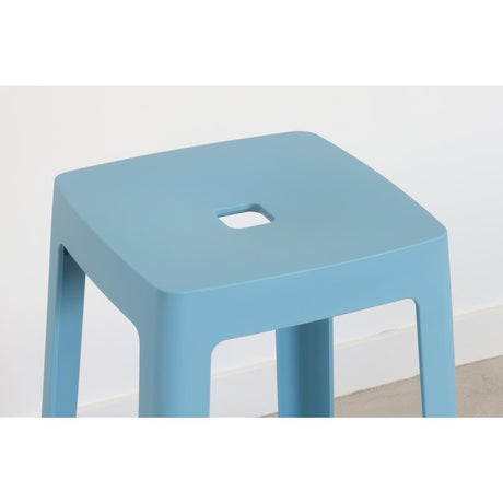 HX773 Origin Base Stool Pastel Blue 400x400x440mm (Pack of 2)