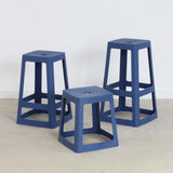 HX774 Origin Base Stool Violet Blue 400x400x440mm (Pack of 2)