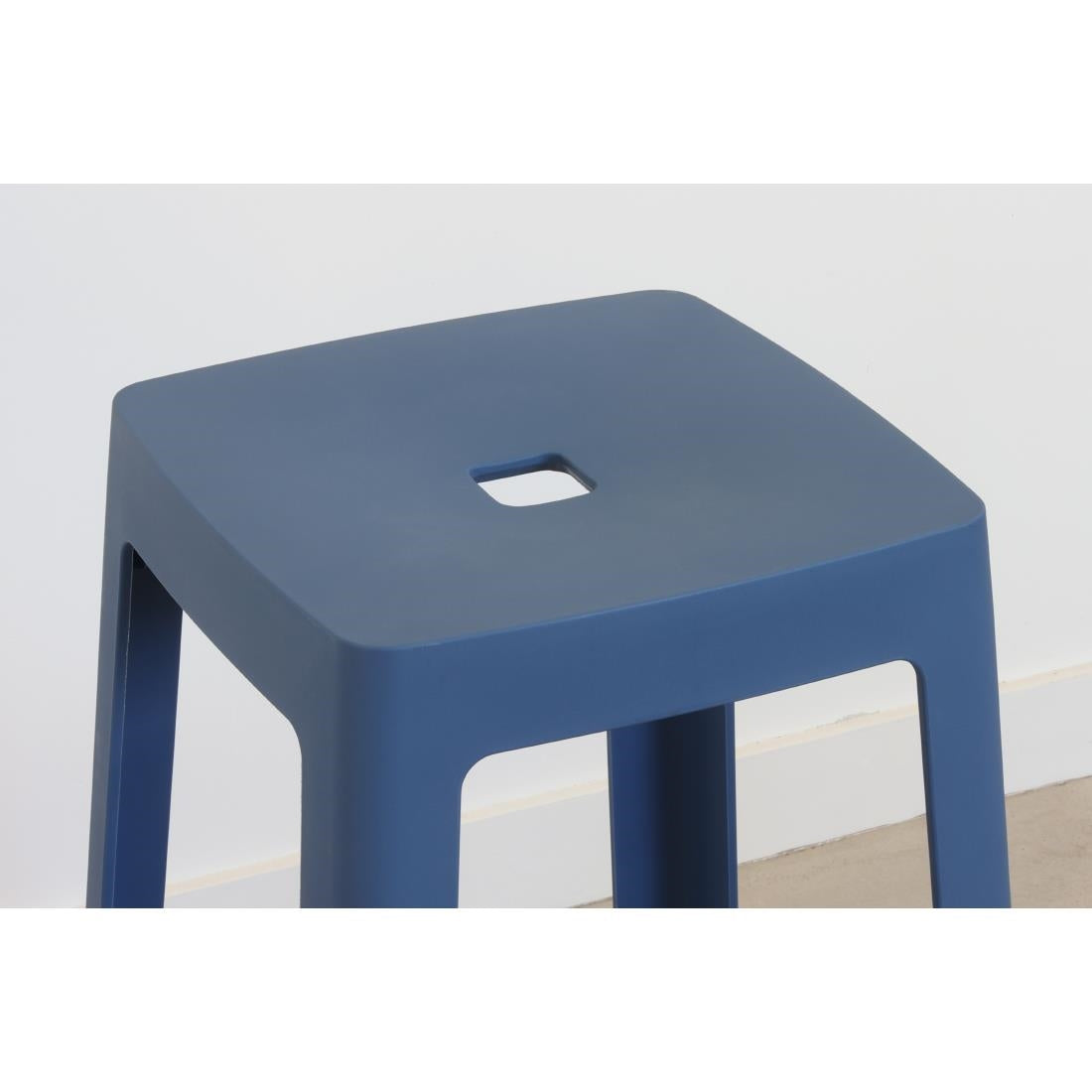 HX774 Origin Base Stool Violet Blue 400x400x440mm (Pack of 2)