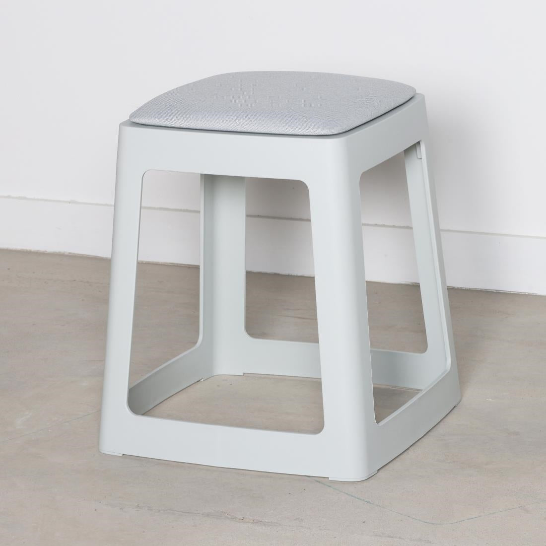 HX775 Origin Base Stool Light Grey 400x400x440mm (Pack of 2)