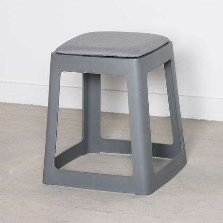 HX776 Origin Base Stool Mouse Grey 400x400x440mm (Pack of 2)