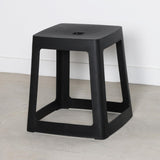 HX777 Origin Base Stool Traffic Black 400x400x440mm (Pack of 2)