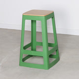 HX779 Origin Base Mid Stool May Green 430x430x650mm (Pack of 2)