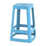 HX781 Origin Base Mid Stool Pastel Blue 430x430x560mm (Pack of 2)